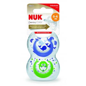 德国NUK 硅胶奶嘴  0到6个月