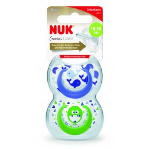 德国NUK 硅胶奶嘴  18个月以上